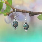 Black Opal Dangle & Drop Earrings
