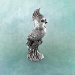 Cockatoo On Branch Australian Souvenir Figurine