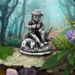 Swagman Sitting Australian Souvenir Figurine