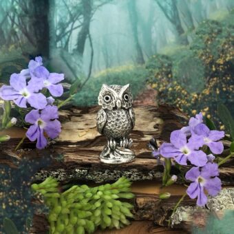 Baby Owl Micro Figurine