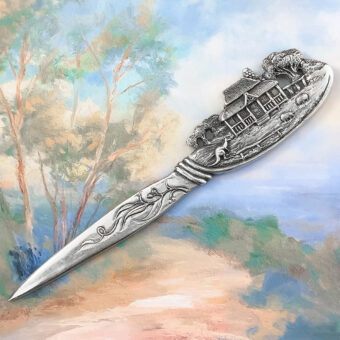 Homestead Cottage Australian Souvenir Letter Opener