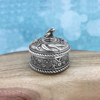 Frog Miniature Jewellery Box