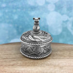 Koala In Gumnut Miniature Australian Souvenir Jewellery Box